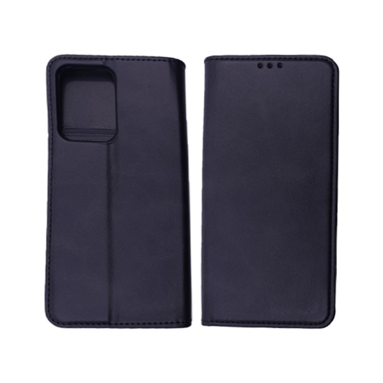 Capa de Couro com Bolso Interno para Xiaomi Mi 11T/Mi 11T Pro Preto